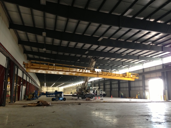 Industrial Crane Installation